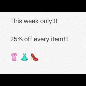 Soon-to-be spring sale!